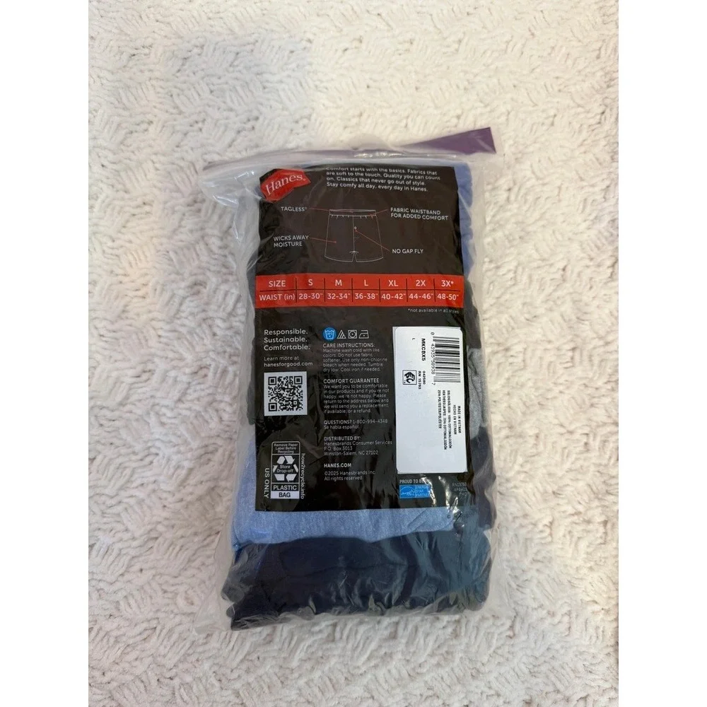 Hanes tagless boxers